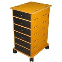 WERKHAUS WERKHAUS Running Box | Rollcontainer, Goldgelb, – Produktbild 1 von 1
