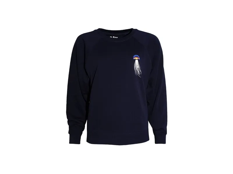 FÄDD Damen Pullover "Kwalle PÄP Bätwing" navy L, Blau, – Produktbild 1 von 1