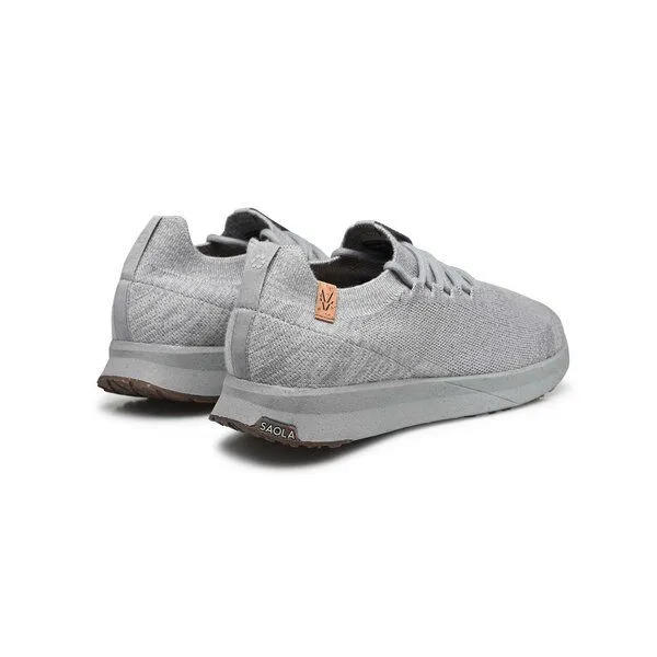 SAOLA SAOLA Sneaker Herren aus Merinowolle - Tsavo 2.0 Men Wool, Ultimate grey, – Produktbild 3 von 4
