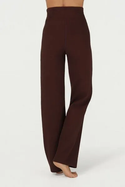 Urban Goddess Urban Goddess Weite Yogahose Agni - Bio-Baumwolle, Cacao (braun), – Produktbild 4 von 5