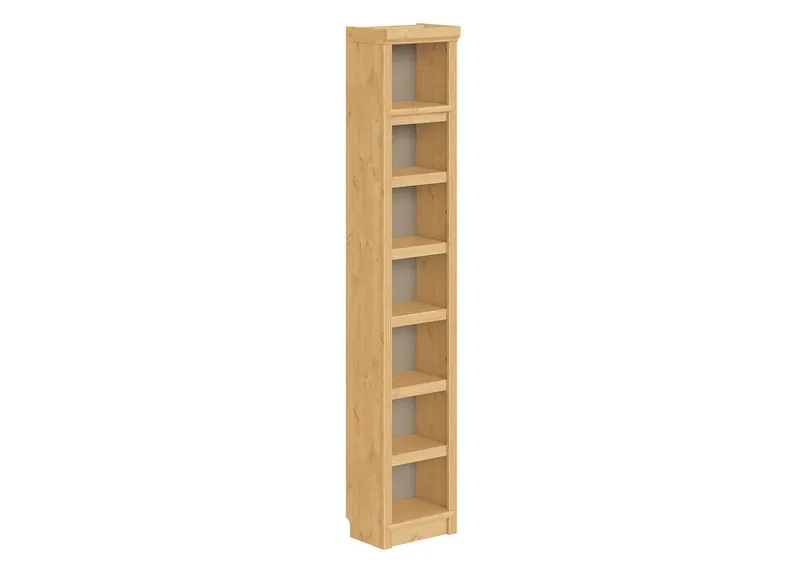 OTTO home Bücherregal Soeren Regal B/T/H: 40/29/220 cm, Kiefer FSC®-zertifiziert, 7 Fächer und 6 Einlegeböden, Beige, – Produktbild 4 von 5