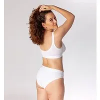 CASAGiN CASAGiN Damen-Slip aus ökologischer Pflanzenfaser, Weiß, – Produktbild 1 von 1