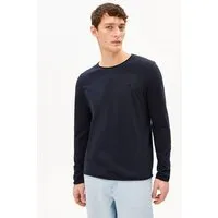 ARMEDANGELS ARMEDANGELS JAAMES BRUSHED Herren Longsleeve aus Bio-Baumwolle, Night sky, – Produktbild 1 von 1
