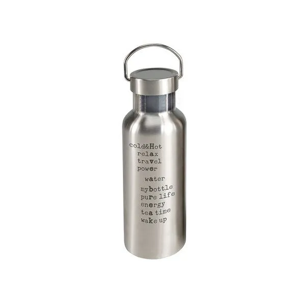 Contento Contento ToGo Edelstahl Trinkflasche 500ml "Have a Break" – Produktbild 1 von 2