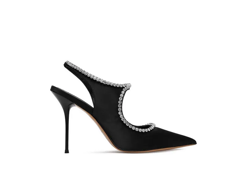Eva Minge Damen-High Heels, schwarz High-Heel-Stiefel, Schwarz, – Produktbild 1 von 4