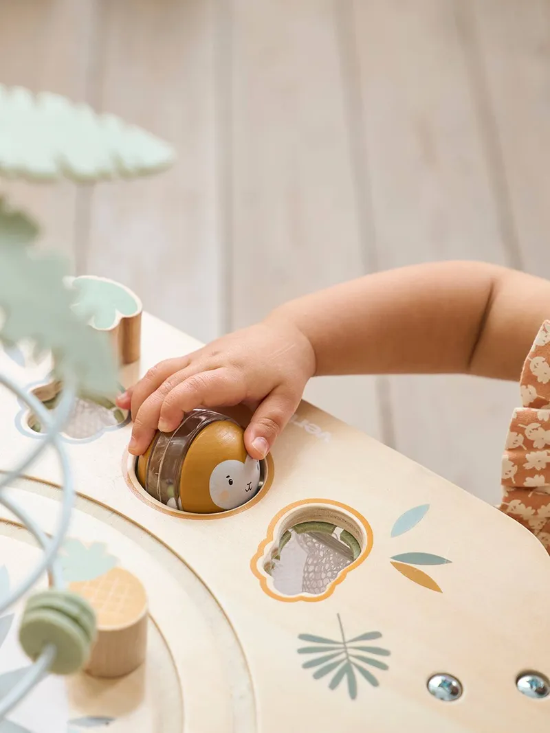 Vertbaudet Kinder Activity-Tisch PANDAFREUNDE, Mehrfarbig, – Produktbild 2 von 4