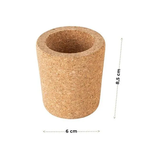 Kork-Deko Kork-Deko Würfelbecher aus Kork – Produktbild 3 von 3