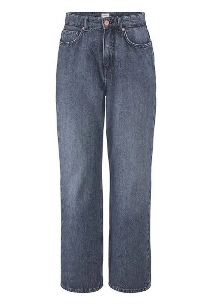 hessnatur hessnatur Jeans GIERA Straight Relaxed aus Bio-Baumwolle mit recycelter Baumwolle, Blue, – Produktbild 3 von 4
