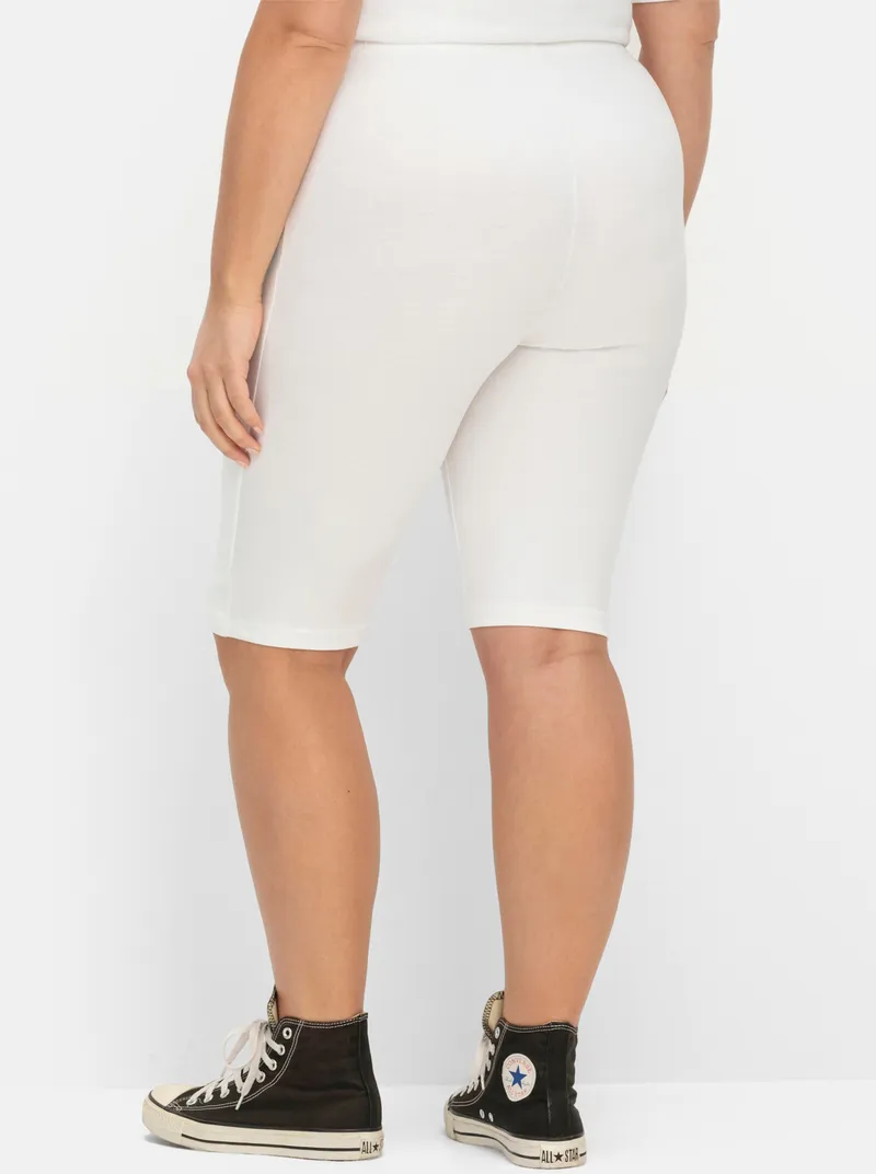 sheego Radlerhose, Weiß, – Produktbild 2 von 2