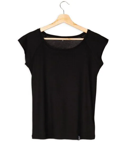 Gary Mash GARY MASH Bambus Shirt Basic, Schwarz, – Produktbild 2 von 2