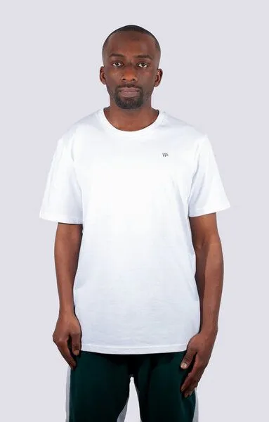 vis wear vis wear Yoga Qualle, Männer Premium T-Shirt aus Bio Baumwolle, Back Print, Weiss, – Produktbild 2 von 2