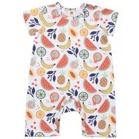 Walkiddy Öko Cheerful Fruits Beach Bodysuit - GOTS-Zertifizierte Bio-Baumwolle, Fairer Handel – Walkiddy – Produktbild 1 von 1