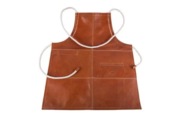 Alpenleder Alpenleder Grillschürze FUNKENFEUER, Cognac, – Produktbild 1 von 4