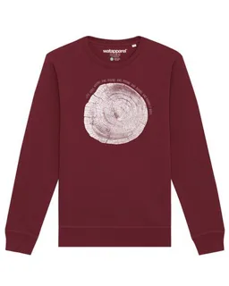 watapparel watapparel Sweatshirt Unisex Baumscheibe – Produktbild 1 von 1