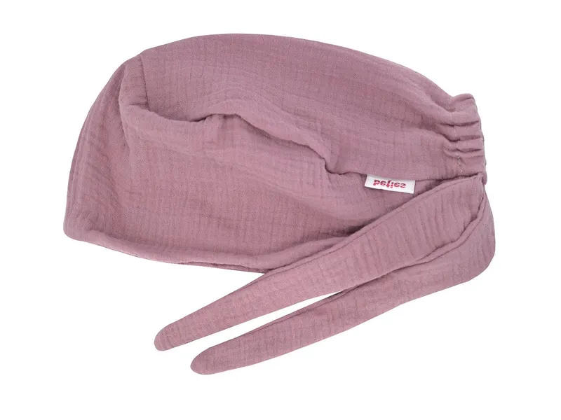 beties Bandana Musselin, (1-St), beties Bandana-OP-Haube aus Bio-Baumwolle, Rosa, – Produktbild 4 von 5