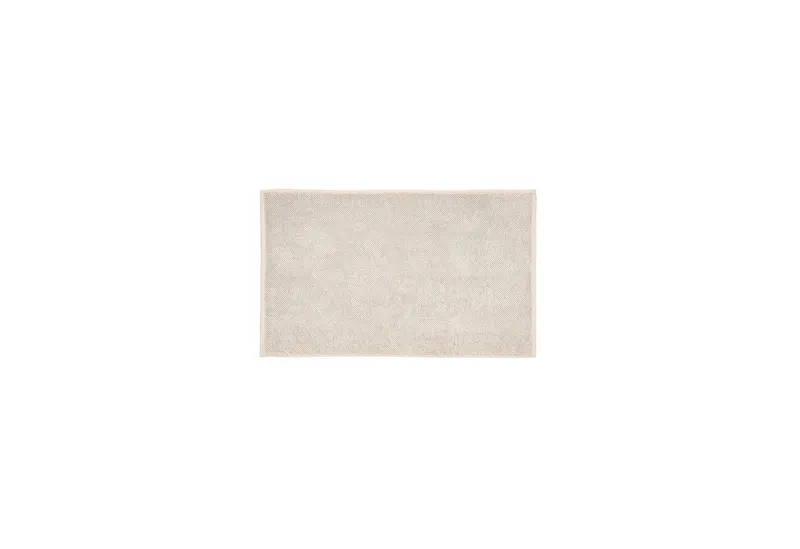 blomus Badematte -KAAVU- Duschmatte, Fußmatte im Bad, Badvorleger aus Baumwolle, 100% Baumwolle, Ultimatives SPA Gefühl, Weich & Saugfähig, Beige, – Produktbild 1 von 4
