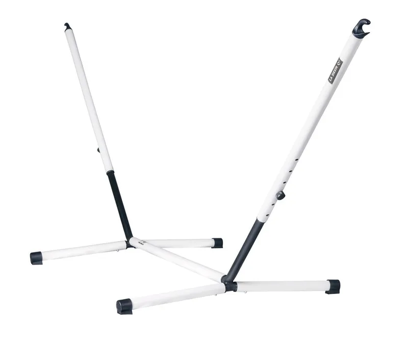 La Siesta La Siesta Hängemattengestell Nautico coolgrey,115x320-365cm,110-130cm,Stahl pulverbeschichtet, Schwarz, – Produktbild 1 von 5
