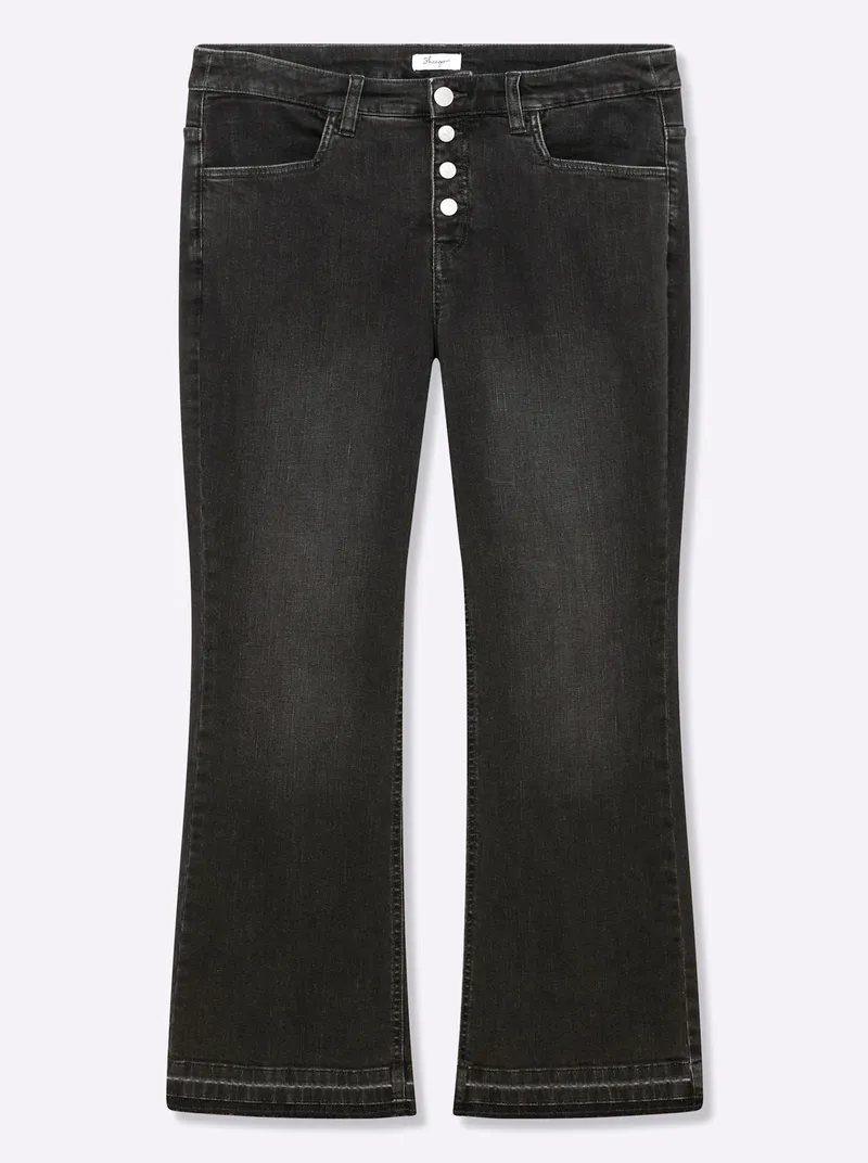 sheego Jeans graphit denim, Graphit denim, – Produktbild 1 von 2