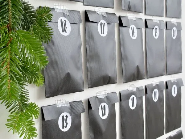 renna deluxe renna deluxe Adventskalender zum Selbstbefüllen, Schwarz, – Produktbild 3 von 4