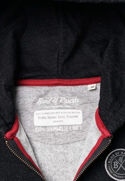 Band of Rascals Band of Rascals Denim Zip Hooded, Black, – Produktbild 3 von 4