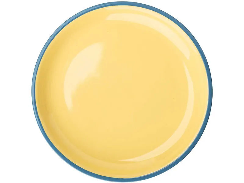 Tranquillo Teller YELLOW CANDY - blau – Produktbild 3 von 3