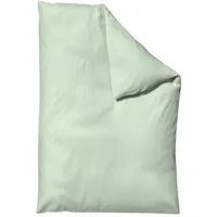 Schlafgut Schlafgut Bettdeckenbezug Knitted Jersey - 95% Biobaumwolle, 5% Elasthan - uni, Green light, – Produktbild 1 von 1
