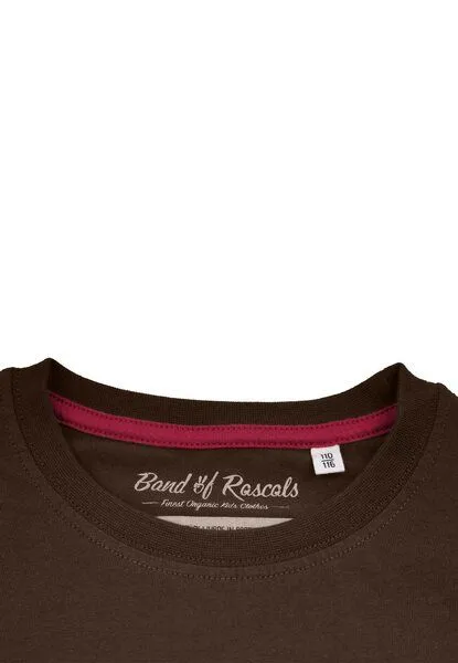 Band of Rascals Band of Rascals Basic T-Shirt, Brown, – Produktbild 3 von 4