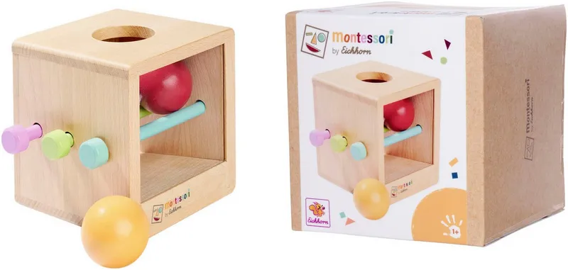 eichhorn eichhorn Lernspielzeug Montessori Box mit Kugeln, Bunt, – Produktbild 2 von 5