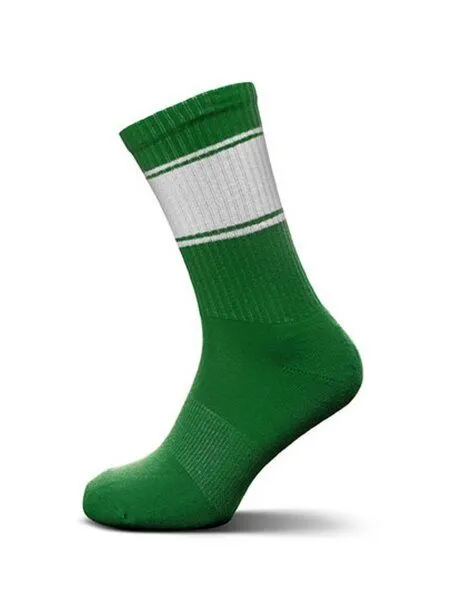 MR. SOCKS MR. SOCKS Tennissocken mehrfarbig von der Marke MR.SOCKS, Grün/weiss, – Produktbild 1 von 1