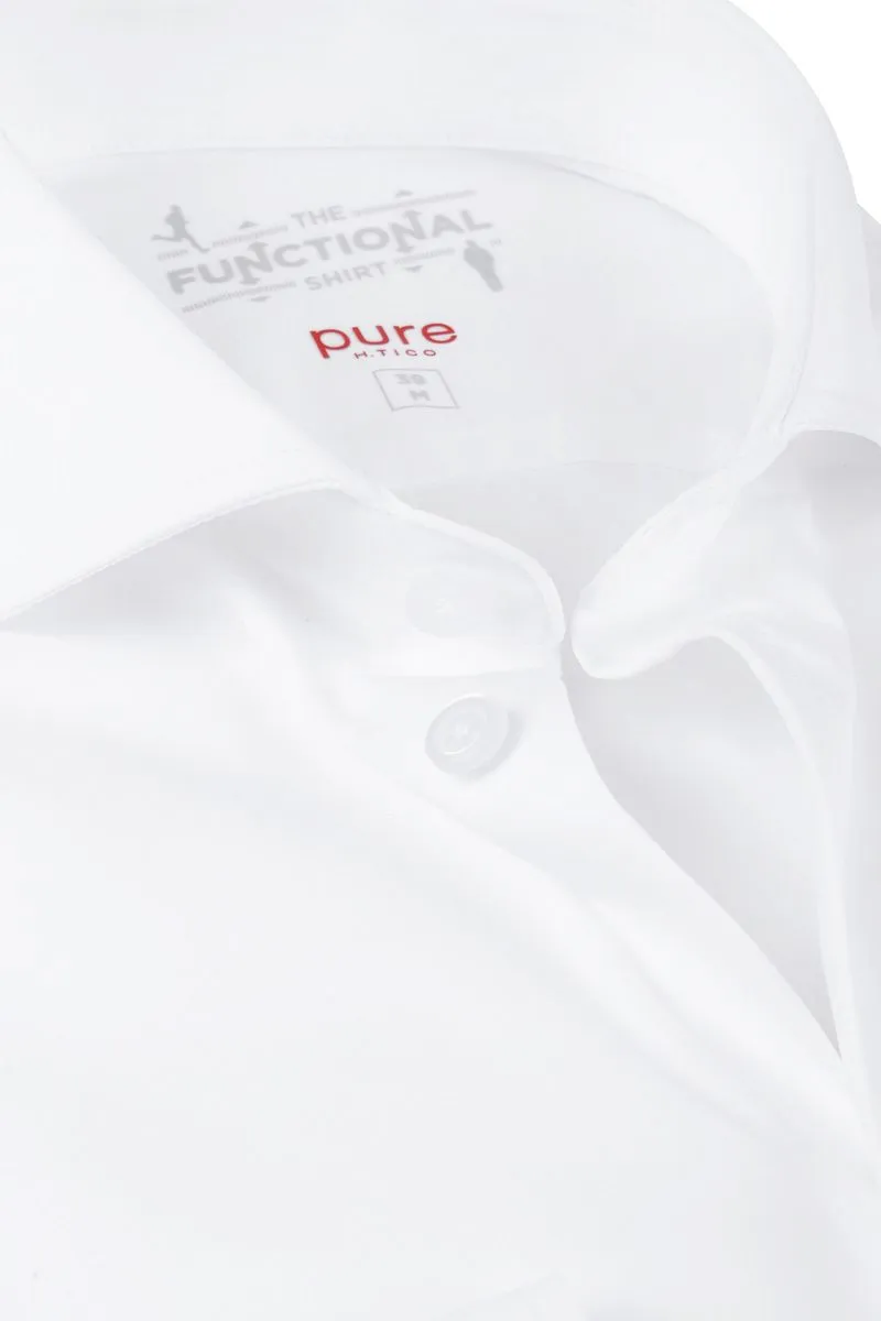 Pure Pure H.Tico The Functional Shirt Weiß - Größe 38 (S), Weiß, – Produktbild 1 von 3