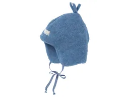 Pickapooh Pickapooh Baby und Kinder Mütze Bio-Schurwolle Fleece jeans Gr. 44 – Produktbild 1 von 1