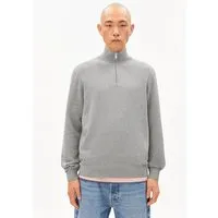 ARMEDANGELS ARMEDANGELS FAABES Herren Pullover aus Bio-Baumwolle, Silver melange, – Produktbild 1 von 1