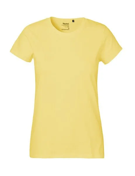 Neutral Neutral® Damen Classic T-Shirt von Neutral Bio Baumwolle, Dusty yellow(gelb), – Produktbild 1 von 3
