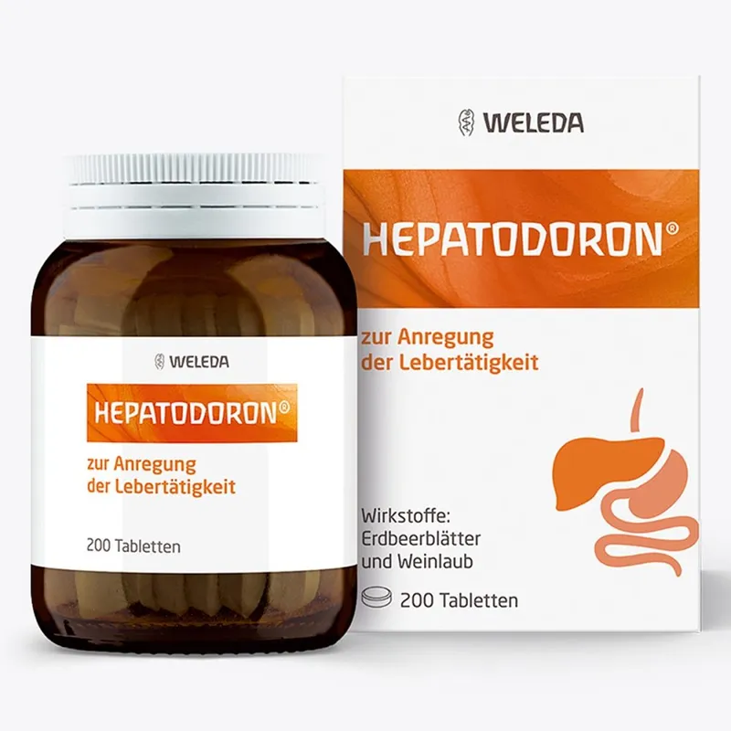 Weleda Hepatodoron Tabletten – Produktbild 1 von 2