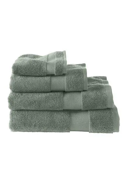 hessnatur hessnatur Frottier Handtuch aus reiner Bio-Baumwolle, Thymian, – Produktbild 2 von 4