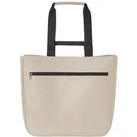 Halfar Halfar Shopper SOFTBASKET aus recyceltem Polyester 40 x 37 x 20 cm Shopper mit herausnehmbaren festem Boden, Beige, – Produktbild 1 von 1