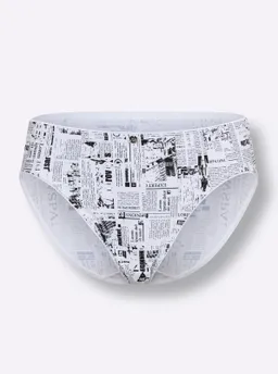 wäschepur Jazzpants weiß-schwarz – Produktbild 1 von 1