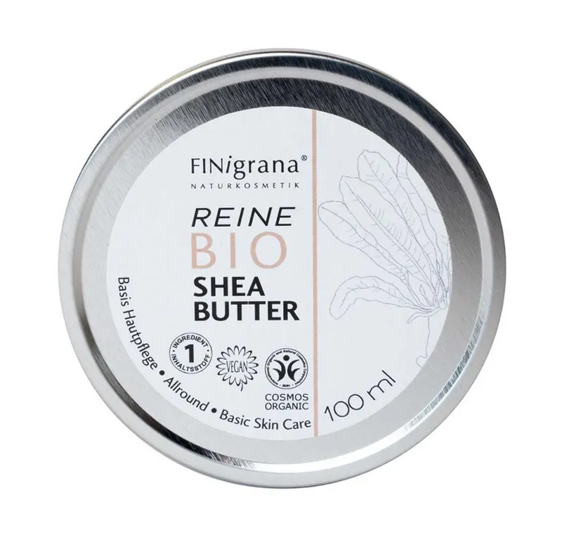 Finigrana Finigrana Körperbutter Reine Bio Shea Butter 100ml – Produktbild 1 von 1