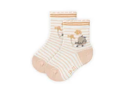 People Wear Organic People Wear Organic Socken blush geringelt Gr. 25-27 – Produktbild 1 von 1