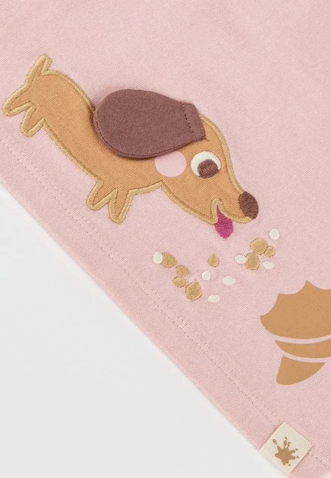 sigikid sigikid Langarmshirt Petit Croissant für Babys Mädchen (1-tlg), Rosa, – Produktbild 3 von 5
