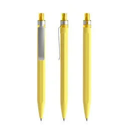 prodir prodir QS50 Soft Touch PRS Push Kugelschreiber, Lemon, Gelb, – Produktbild 1 von 1