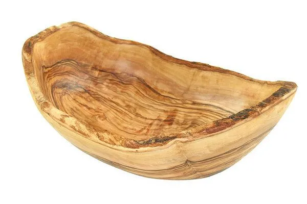 Olivenholz erleben Olivenholz erleben Obstschale oval (ca. 34 - 36 cm) aus Olivenholz – Produktbild 1 von 3