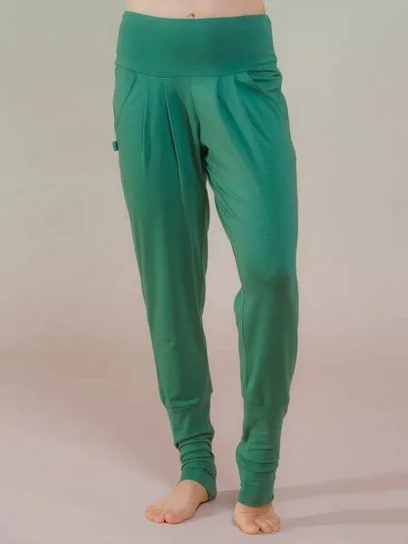 nice to meet me nice to meet me Harem Pant aus TENCEL® mit Biobaumwolle, Avocado, – Produktbild 4 von 4