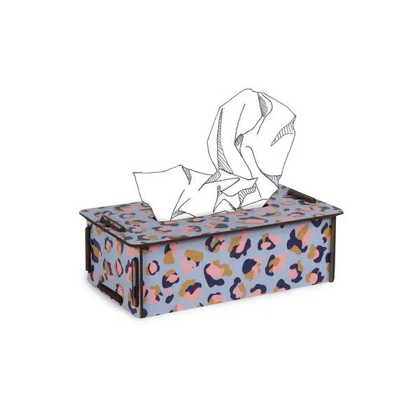 WERKHAUS WERKHAUS Tissue-Box Leo Lila – Produktbild 1 von 4