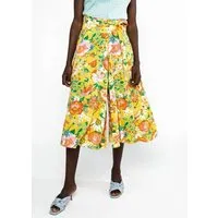 blutsgeschwister Blutsgeschwister Sommerhose Flotte Culottes - aus EcoVero, Sunshine escape (gelb), – Produktbild 1 von 1