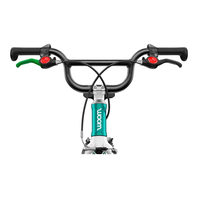 Woom Woom Laufrad GO 1 Plus - 14'', Tuerkis, – Produktbild 2 von 3