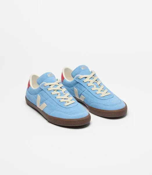 Veja Veja Damen-Sneaker Panenka Suede Aqua Pierre Bark – Produktbild 2 von 3