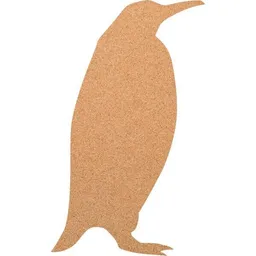Kork-Deko Kork-Deko Pinguin als Pinnwand aus Kork XXL ca. 80x50 cm – Produktbild 1 von 1