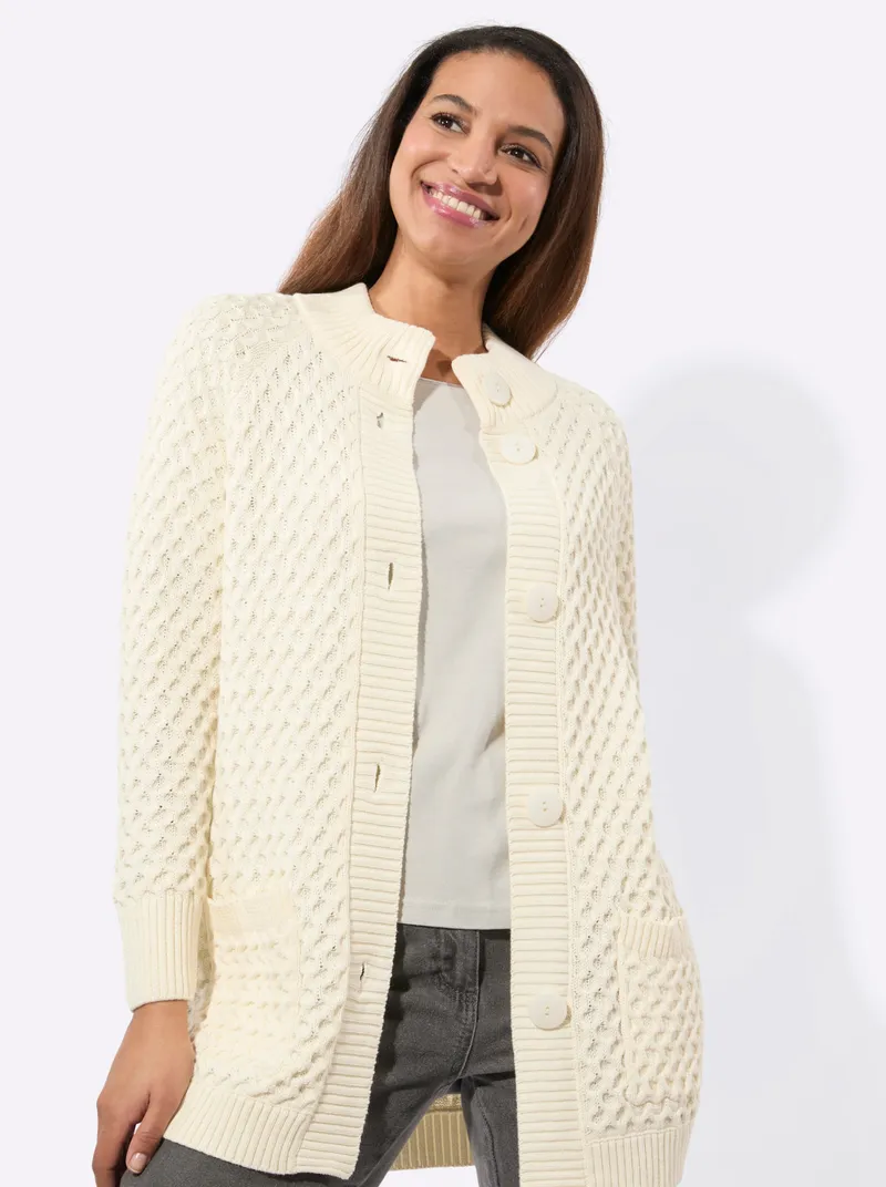 Witt Longstrickjacke, Champagner, – Produktbild 2 von 2