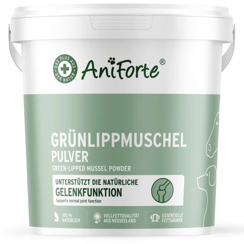 AniForte AniForte Grünlippmuschelpulver 1 kg – Produktbild 1 von 2
